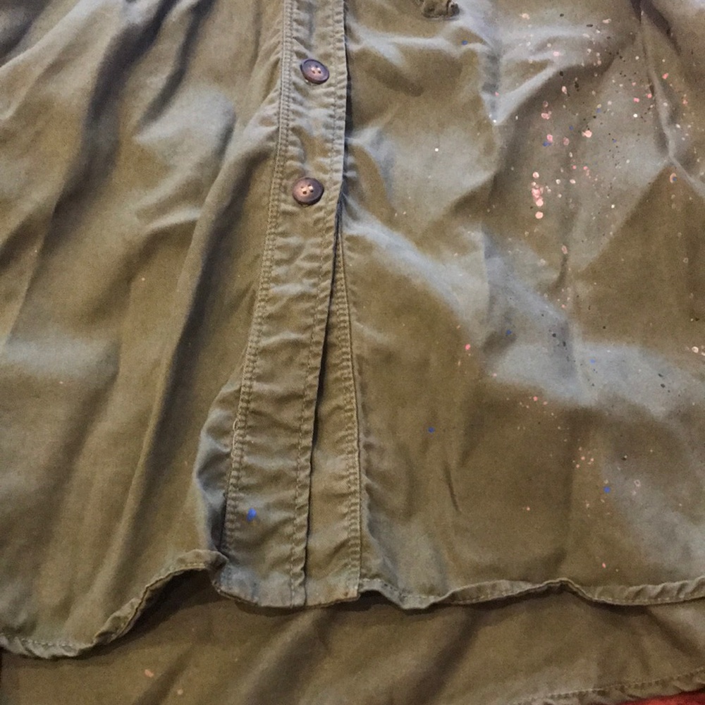 💋Zara splatter shirt dress - Picture 5 of 6